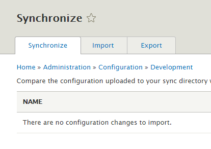 CMI in Drupal 8 - Configuration Management Initiative